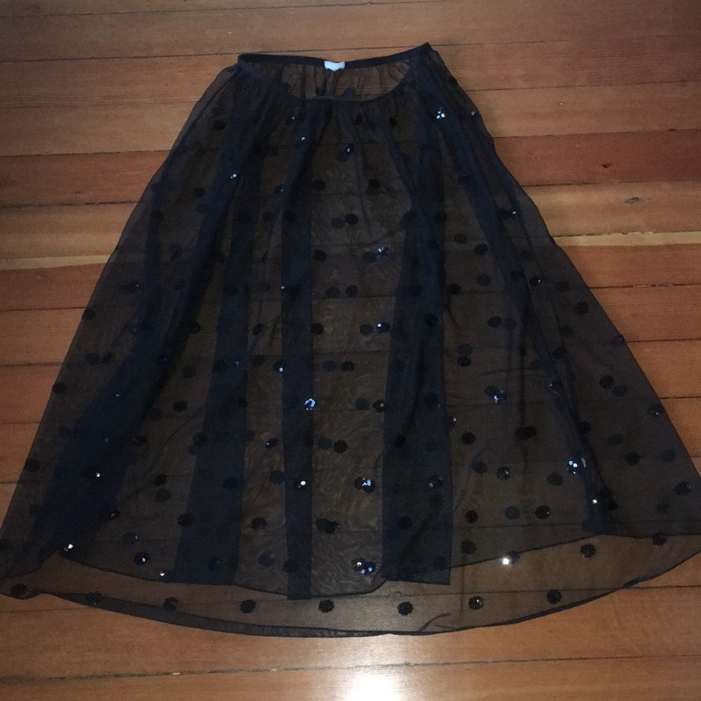 Intimately x Free People: Sequin Sheer Skirt